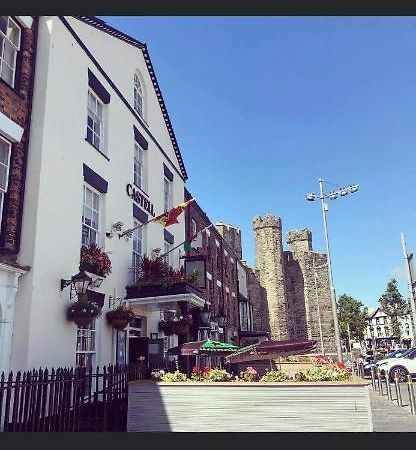 Y Castell Hotel Caernarfon Bagian luar foto